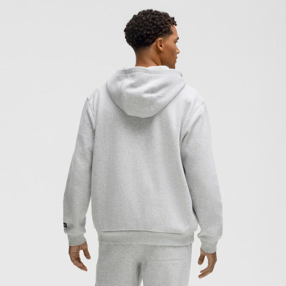 Anaheim Ducks lululemon Steady State Full-Zip Hoodie Heathered Core Ultra Light Grey