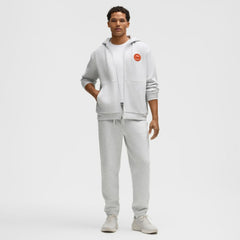 Anaheim Ducks lululemon Steady State Full-Zip Hoodie Heathered Core Ultra Light Grey