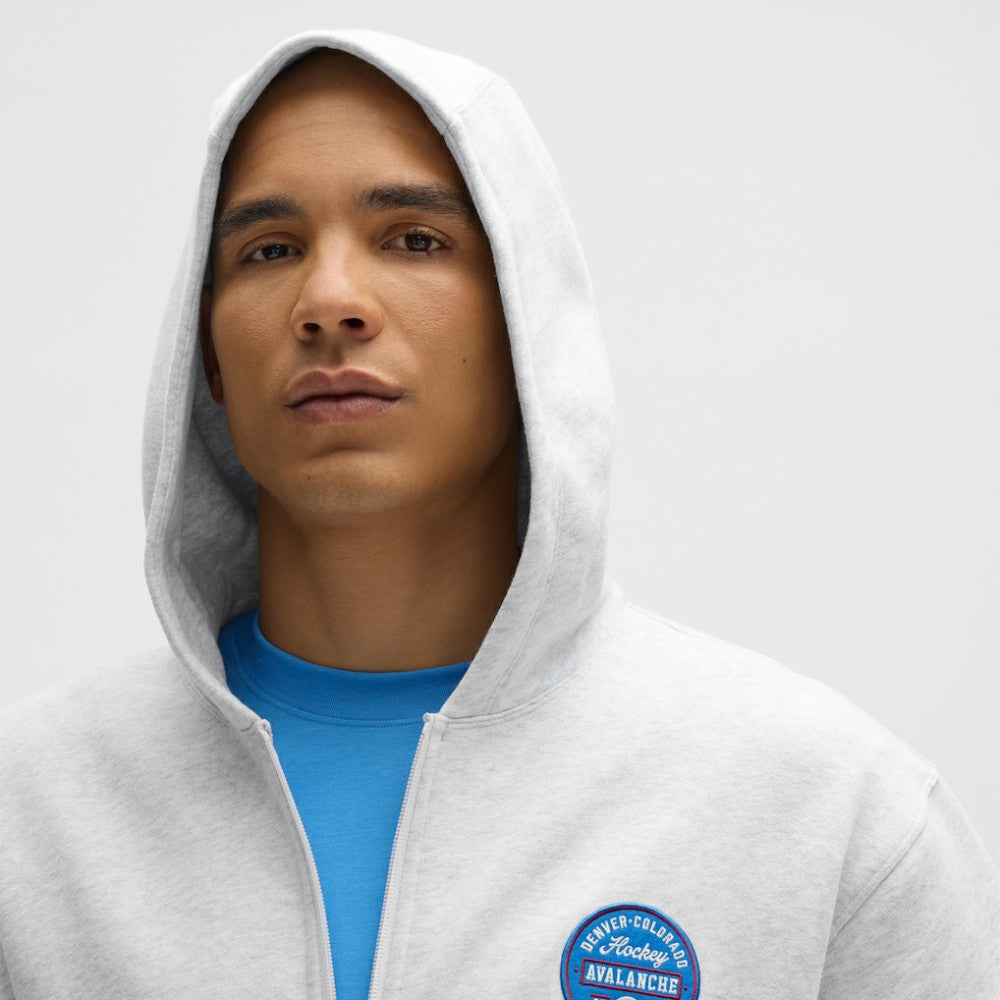Colorado Avalanche lululemon Steady State Full-Zip Hoodie Heathered Core Ultra Light Grey