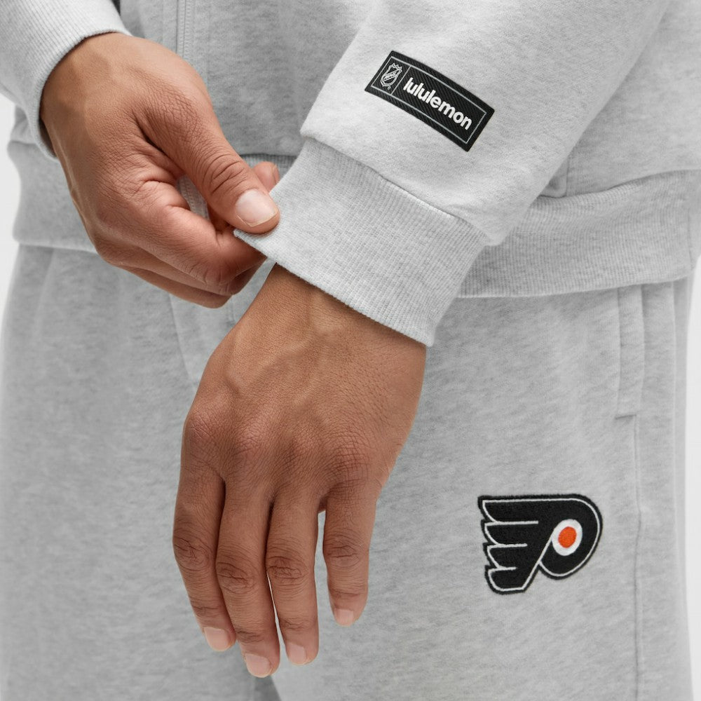 Philadelphia Flyers lululemon Steady State Full-Zip Hoodie Heathered Core Ultra Light Grey