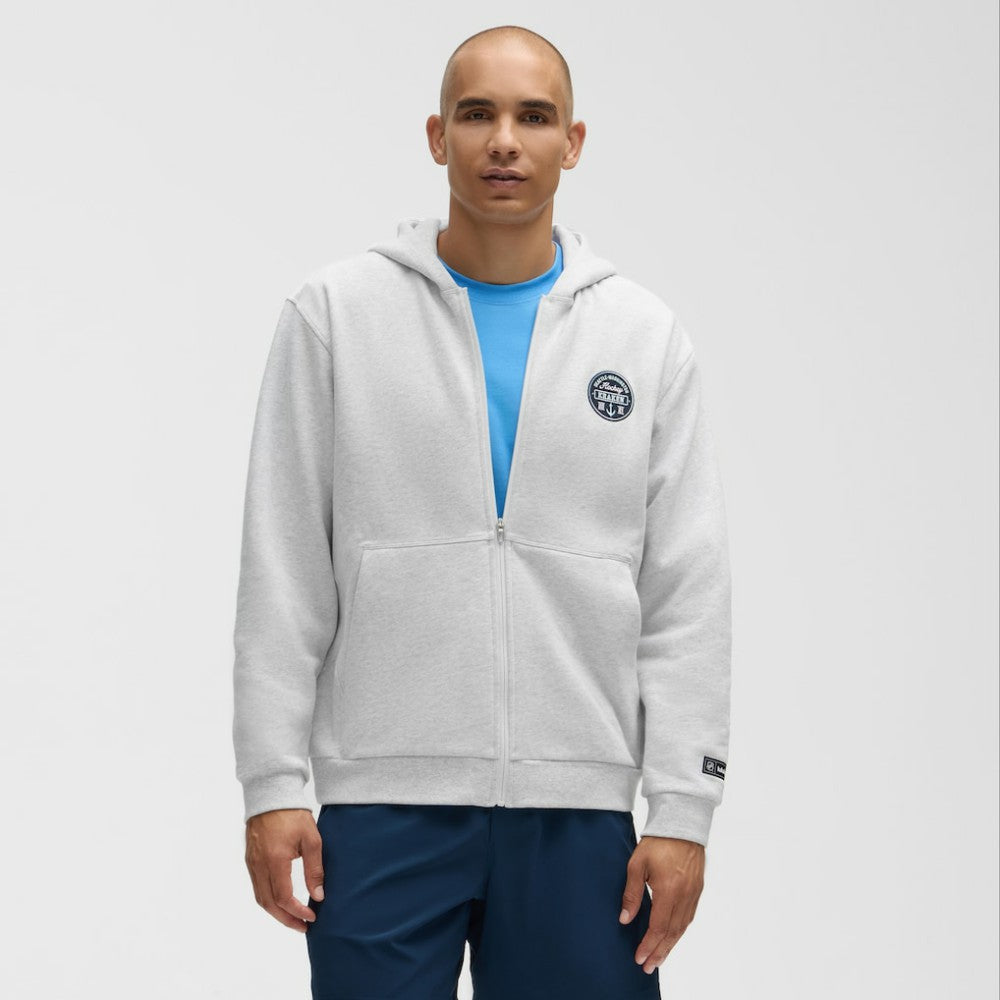 Seattle Kraken lululemon Steady State Full-Zip Hoodie Heathered Core Ultra Light Grey