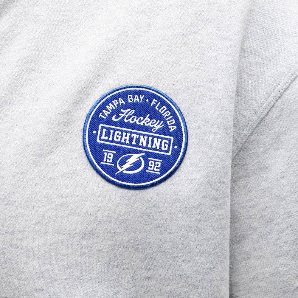 Tampa Bay Lightning lululemon Steady State Full-Zip Hoodie Heathered Core Ultra Light Grey