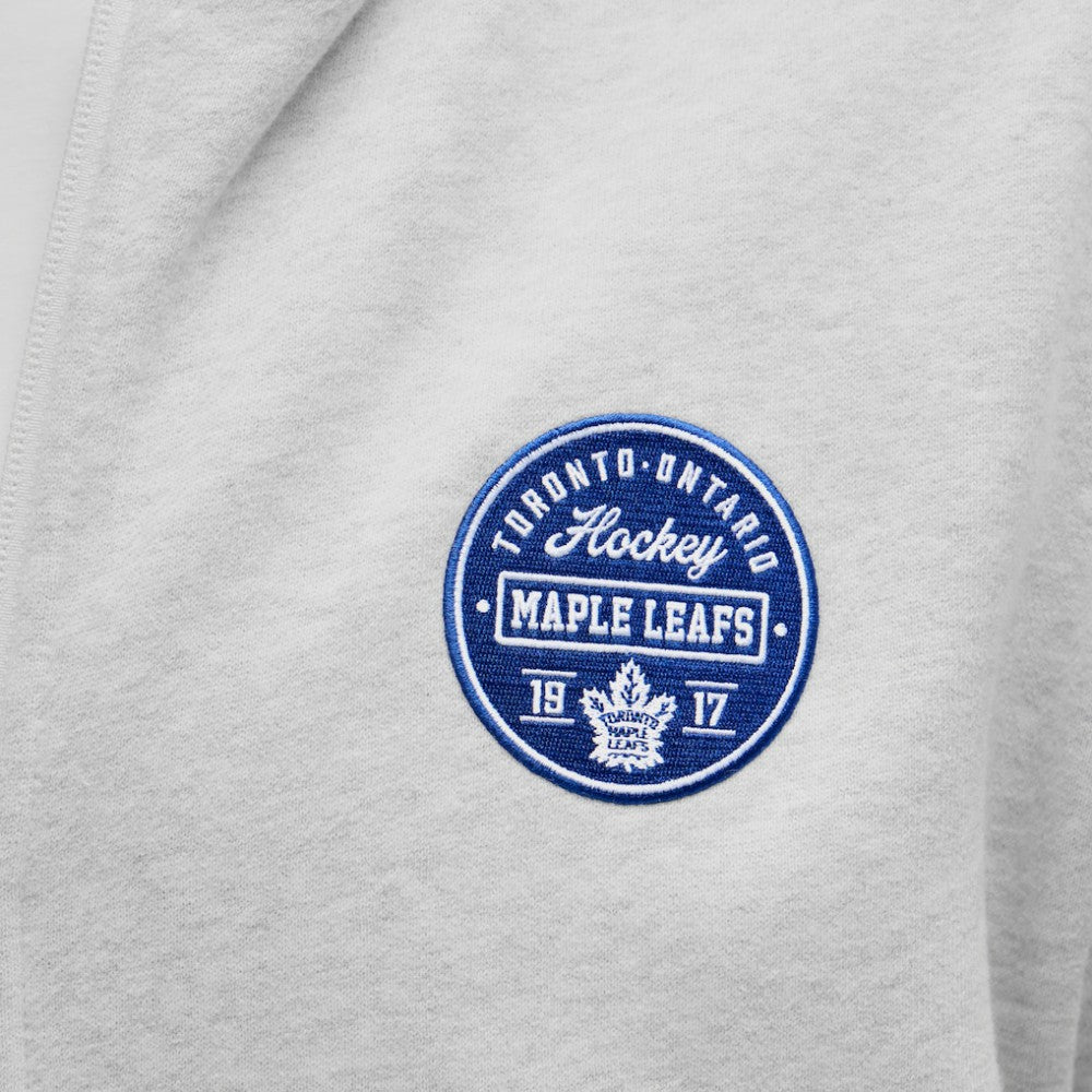 Toronto Maple Leafs lululemon Steady State Full-Zip Hoodie Heathered Core Ultra Light Grey