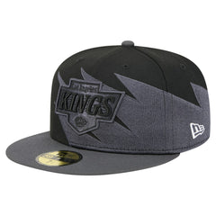 Los Angeles Kings New Era Spikes 59FIFTY Fitted Hat Black