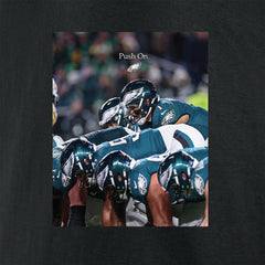 Philadelphia Eagles Push On T-Shirt - Black sale