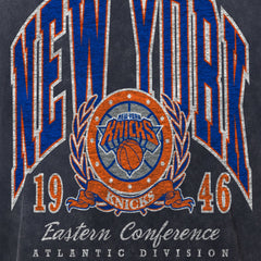New York Knicks Sport Classics Mineral Washed T-Shirt - Black | New Era sale