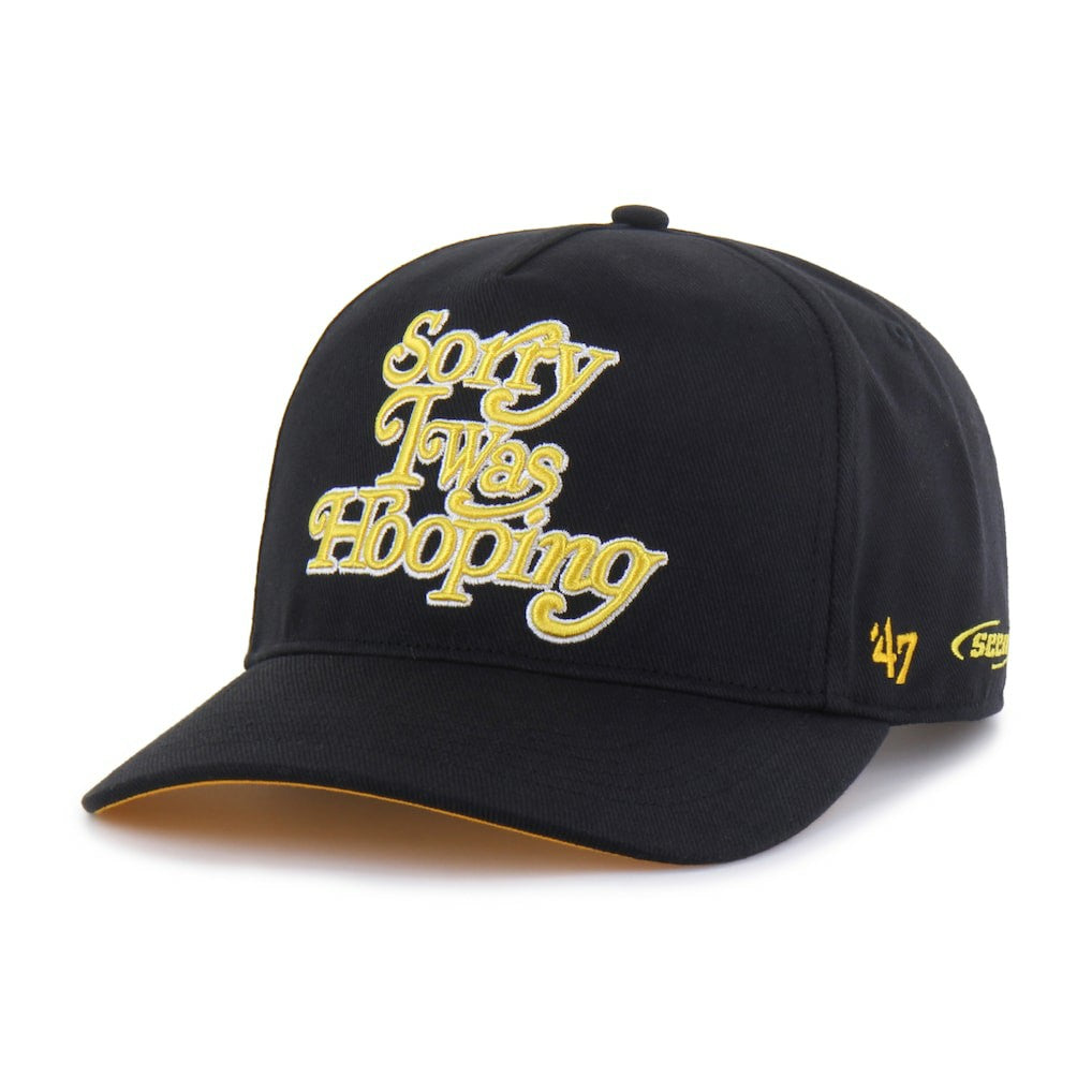 Denver Nuggets Brand Seen by '47 Sorry I Was Hooping Hitch Adjustable Hat sale - Black | 47 brand outlet