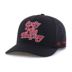 Houston Rockets Brand Seen by '47 Sorry I Was Hooping Hitch Adjustable Hat sale - Black | 47 brand outlet