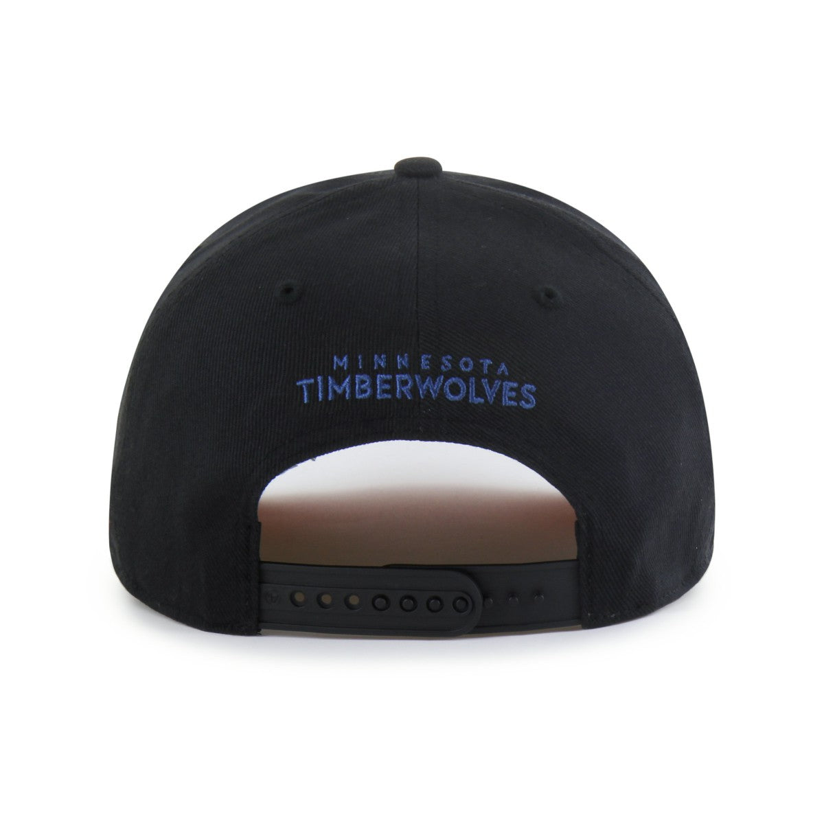 Minnesota Timberwolves Brand Seen by '47 Sorry I Was Hooping Hitch Adjustable Hat - Black | 47 brand on sale