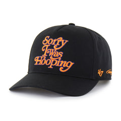 New York Knicks Brand Seen by '47 Sorry I Was Hooping Hitch Adjustable Hat - Black | 47 brand shop
