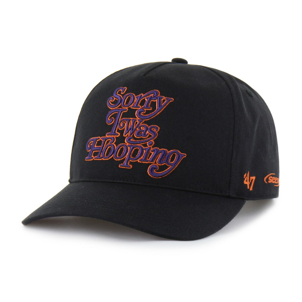 Phoenix Suns Brand Seen by '47 Sorry I Was Hooping Hitch Adjustable Hat - Black | 47 brand outlet