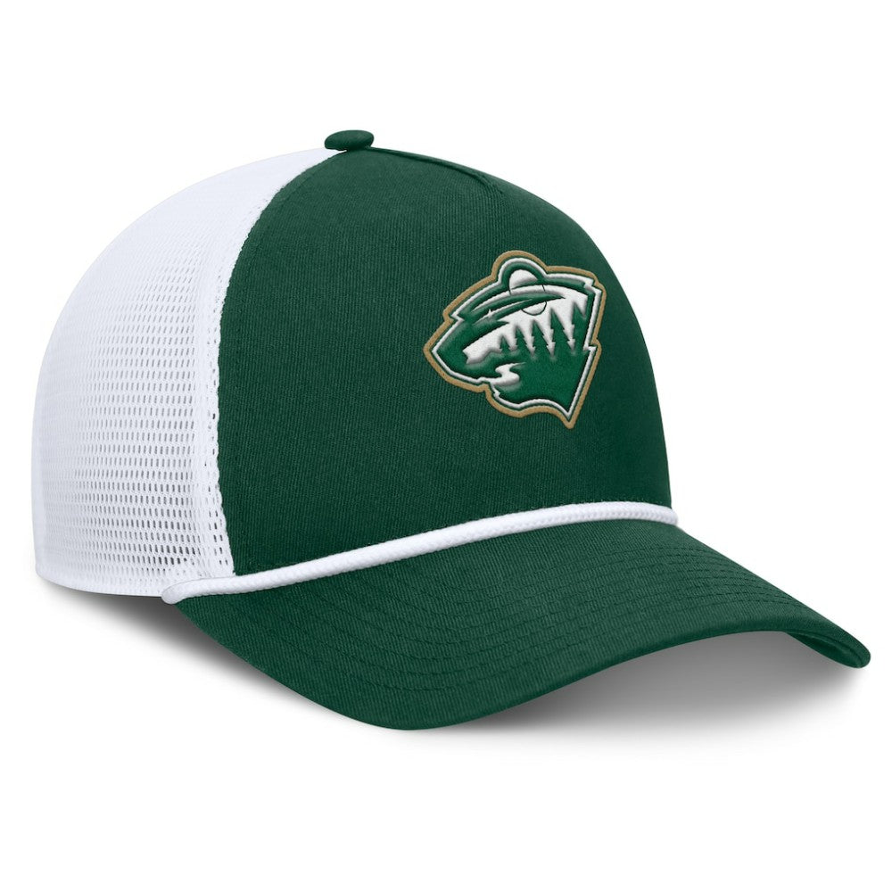 Minnesota Wild Fanatics Bermuda A-Frame Adjustable Hat Green/White