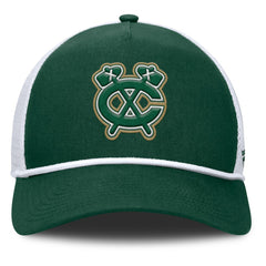 Chicago Blackhawks Fanatics Bermuda A-Frame Adjustable Hat Green/White