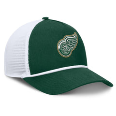 Detroit Red Wings Fanatics Bermuda A-Frame Adjustable Hat Green/White