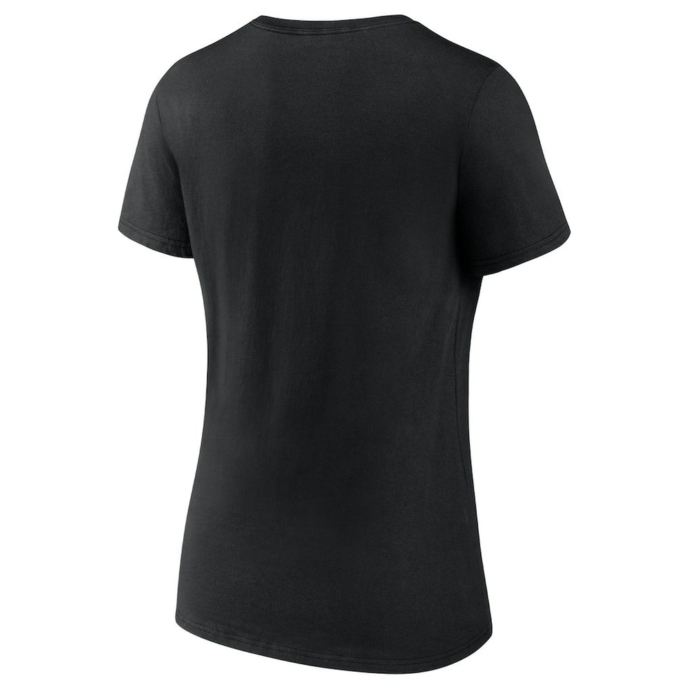 Philadelphia Eagles Women's Push On V-Neck T-Shirt - Black sale