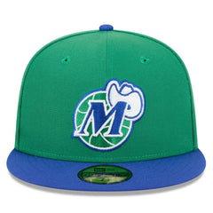 Dallas Mavericks 2025/26 Classic Edition Jersey Hook 59FIFTY Fitted Hat sale - Green/Blue | New Era shop