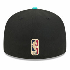 Memphis Grizzlies 2025/26 Classic Edition Jersey Hook 59FIFTY Fitted Hat - Black/Turquoise | New Era for sale