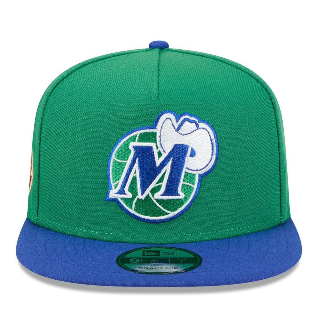 Dallas Mavericks 2025/26 Classic Edition Jersey Hook A-Frame 9FIFTY Snapback Hat sale - Green/Blue | New Era for sale
