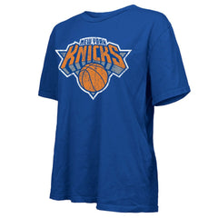 New York Knicks Majestic Threads Women's Oversized T-Shirt - Royal shop