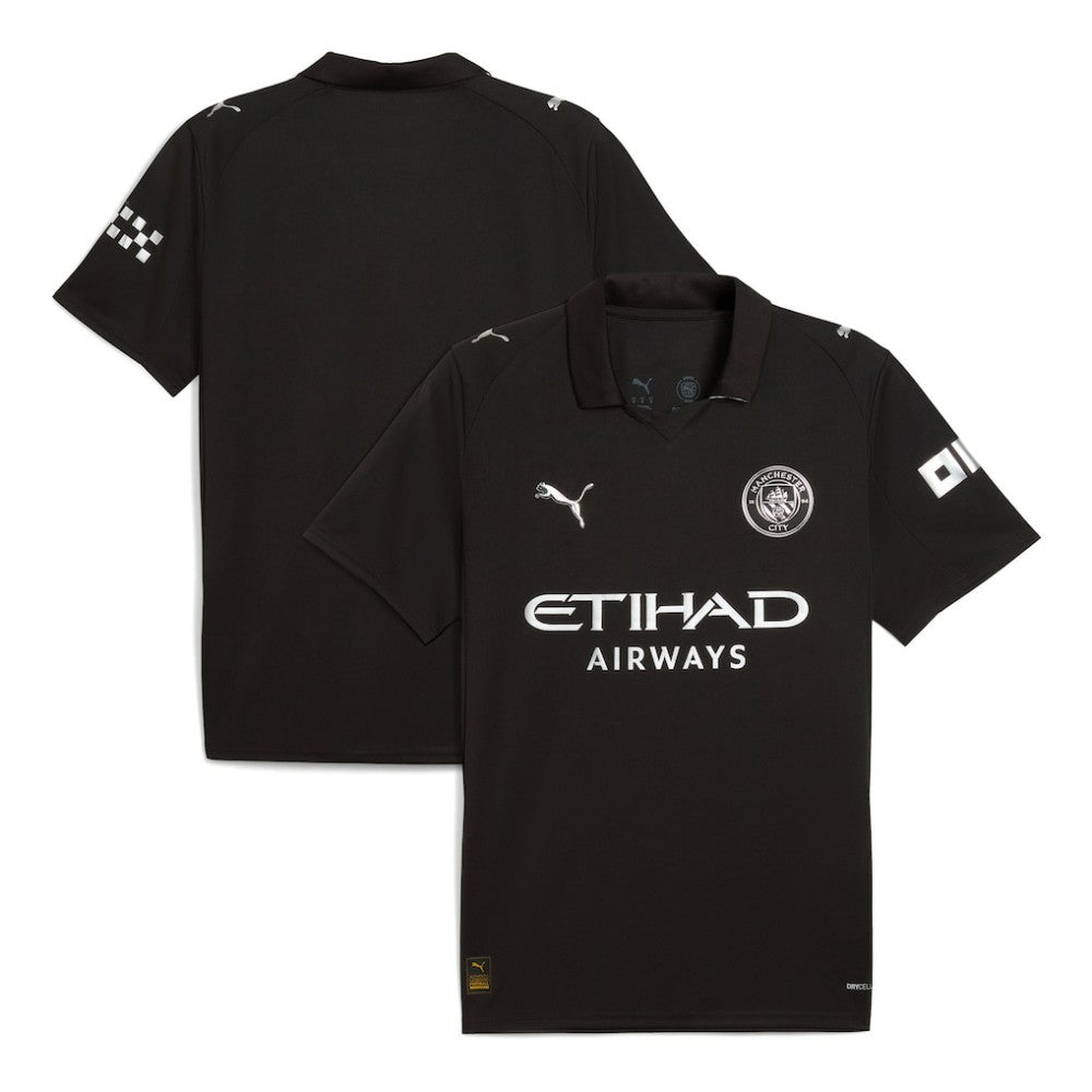 Manchester City 2025/26 Away Replica Jersey - Black | Puma cheap