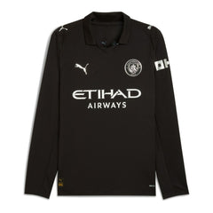 Manchester City 2025/26 Away Replica Long Sleeve Jersey - Black | Puma shop