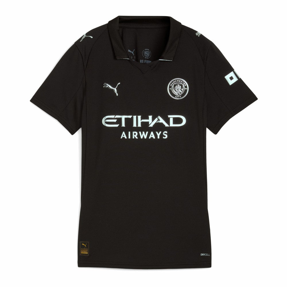 Manchester City Women's 2025/26 Away Replica Jersey - Black | Puma sale