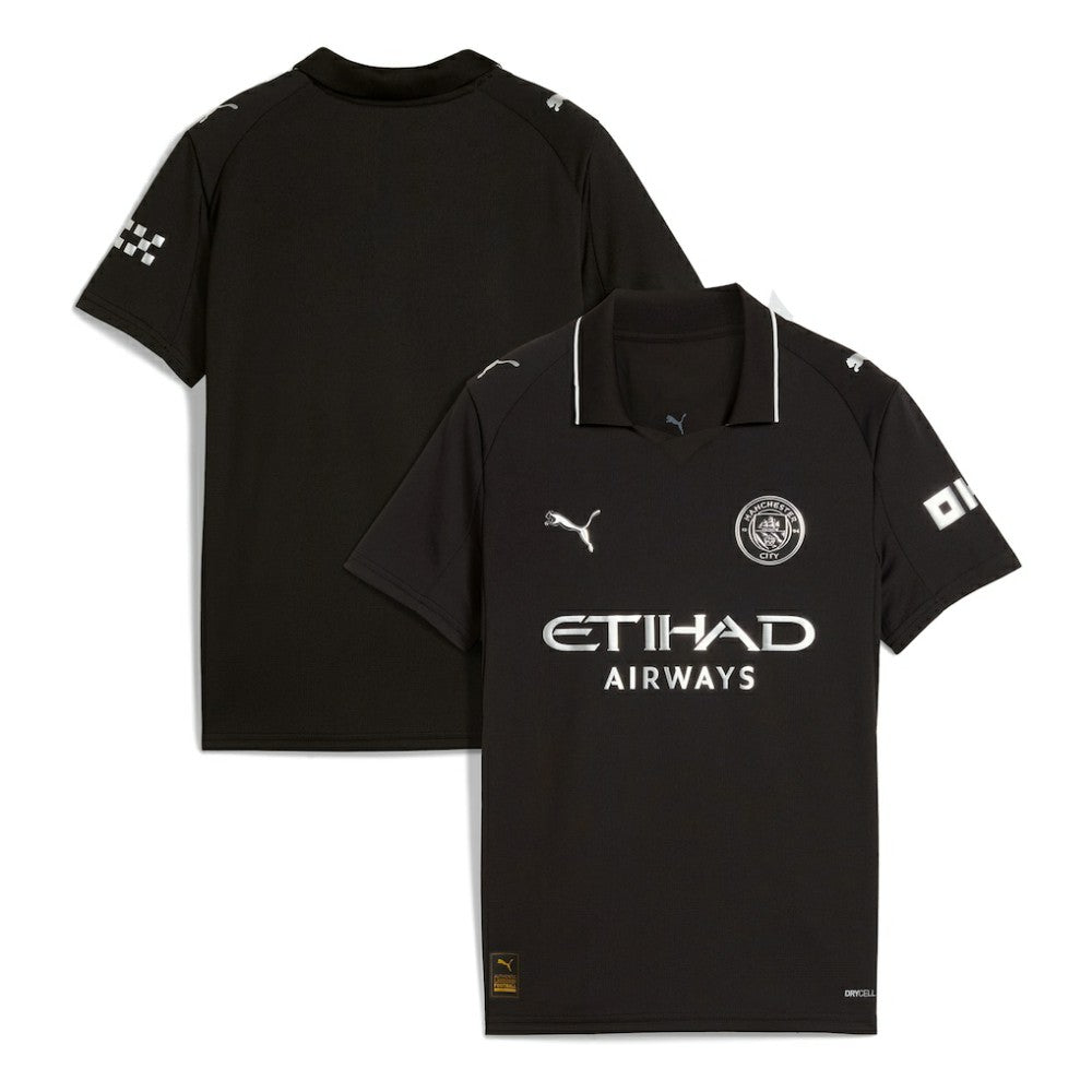 Manchester City Youth 2025/26 Away Replica Jersey - Black | Puma for sale