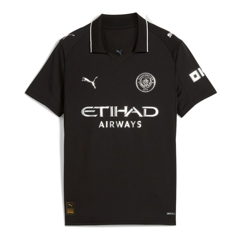 Manchester City Youth 2025/26 Away Replica Jersey - Black | Puma for sale
