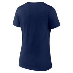 Minnesota Timberwolves Women's '90s Graphic V-Neck T-Shirt - Navy discount