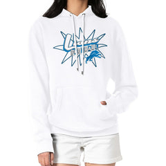 Detroit Lions Starter Women's Drive-In Sign Pullover Hoodie - White online