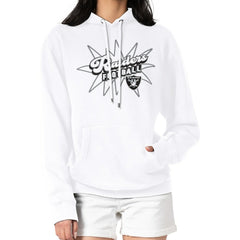 Las Vegas Raiders Starter Women's Drive-In Sign Pullover Hoodie - White sale