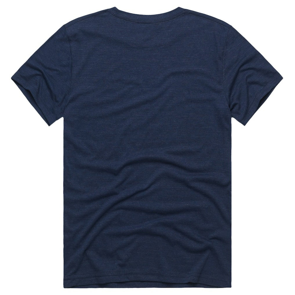 Indiana Pacers Homage Unisex The "1-1414" Comeback Record Tri-Blend T-Shirt - Navy outlet