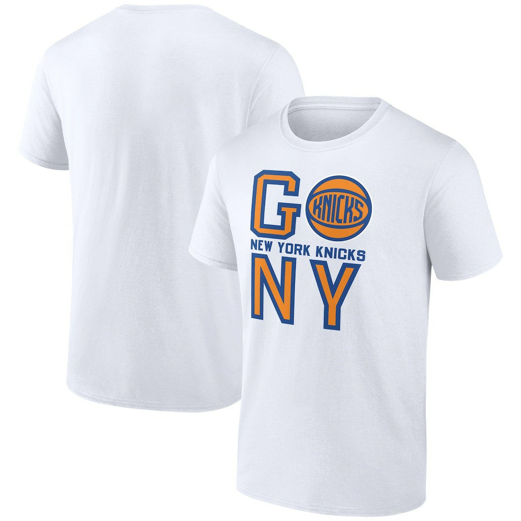 New York Knicks Go NY T-Shirt - White cheap