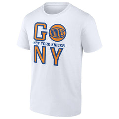 New York Knicks Go NY T-Shirt - White cheap