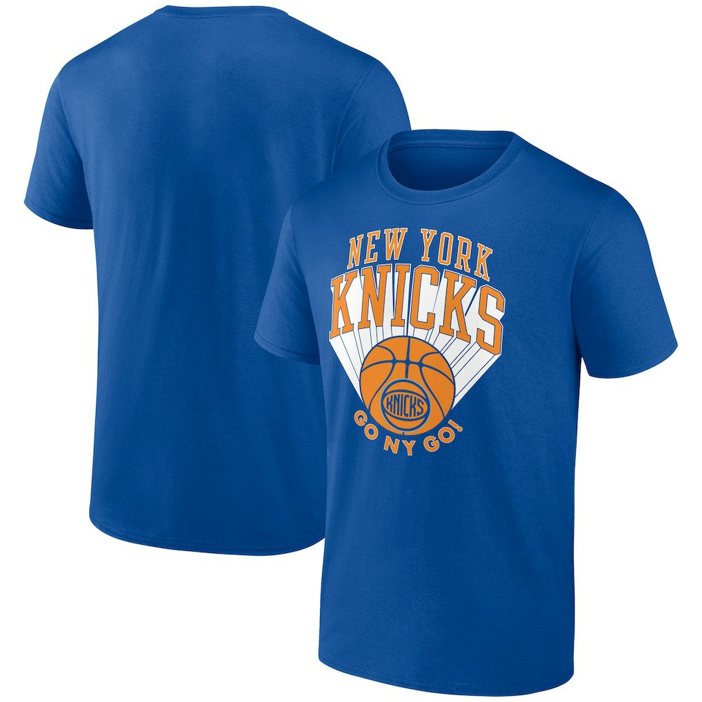 New York Knicks Go NY Go T-Shirt - Blue discount