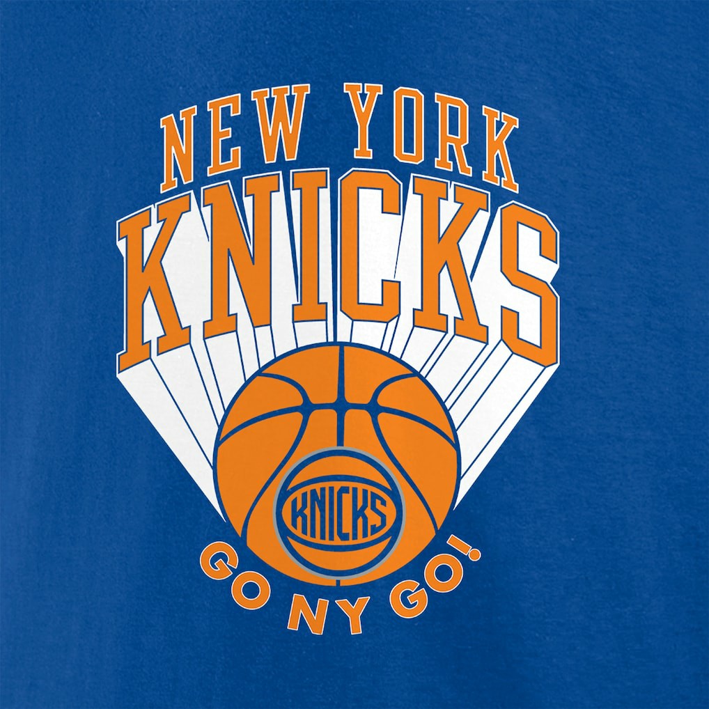 New York Knicks Go NY Go T-Shirt - Blue discount