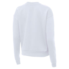 Mexico National Team Antigua Women's Takeover Pullover Sweatshirt - White sale