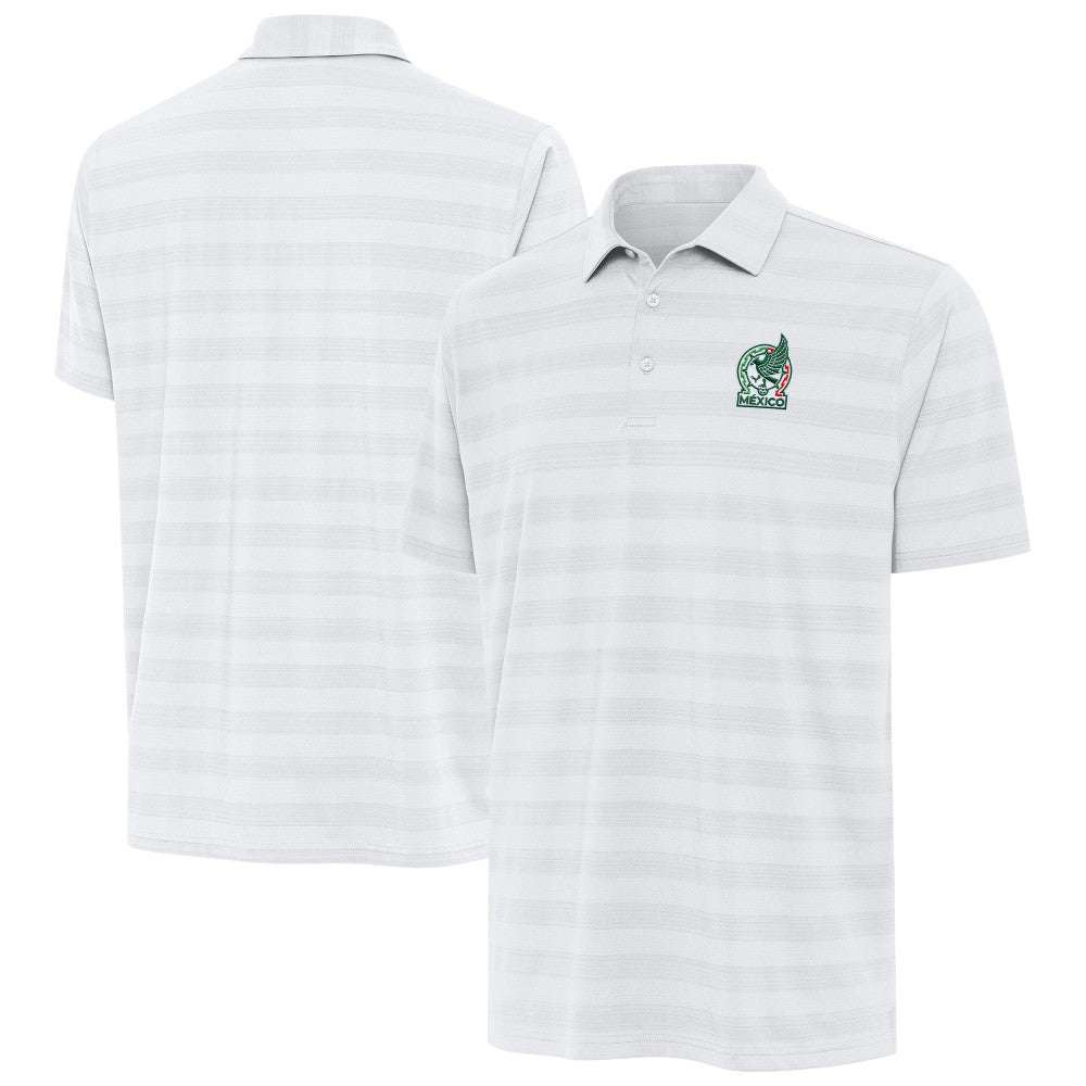 Mexico National Team Antigua Channel Polo - White cheap