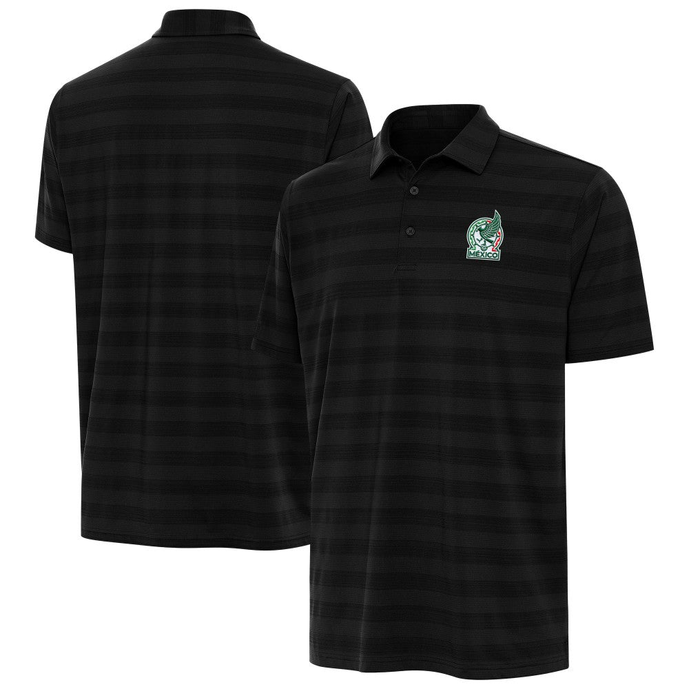 Mexico National Team Antigua Channel Polo - Black on sale