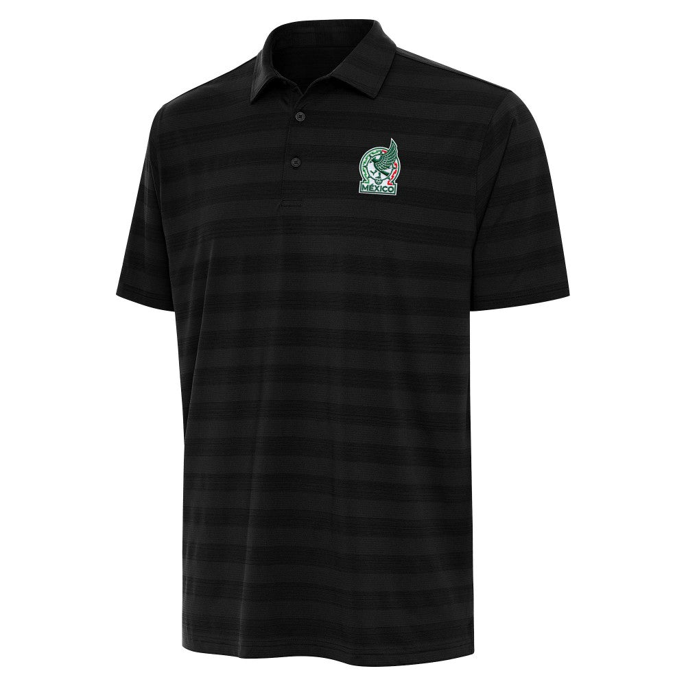 Mexico National Team Antigua Channel Polo - Black on sale