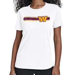 Washington Commanders Starter Women's Team Stripe T-Shirt - White sale