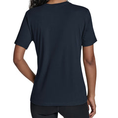 Houston Texans Starter Women's Arch Stripe T-Shirt - Navy on sale