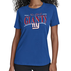 New York Giants Starter Women's Arch Stripe T-Shirt - Royal online