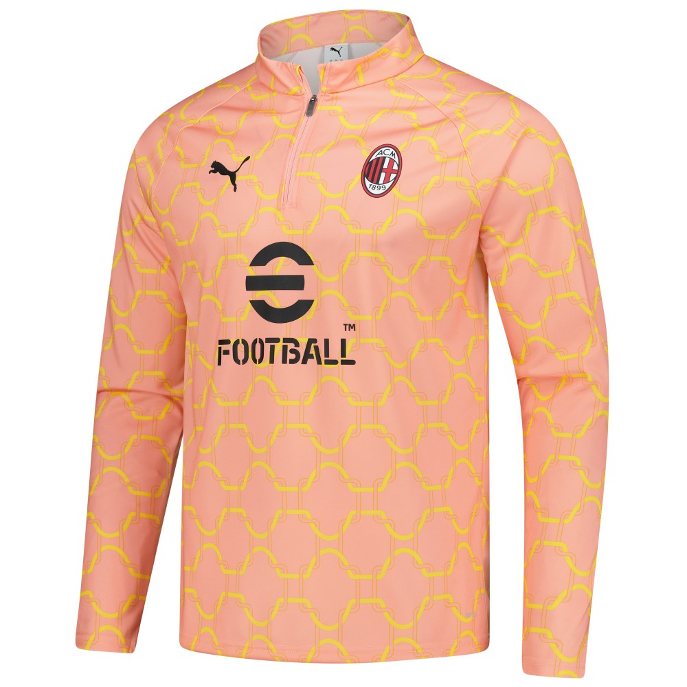 AC Milan 2025/26 Pre-Match dryCell Quarter-Zip Top - Light Orange | Puma cheap