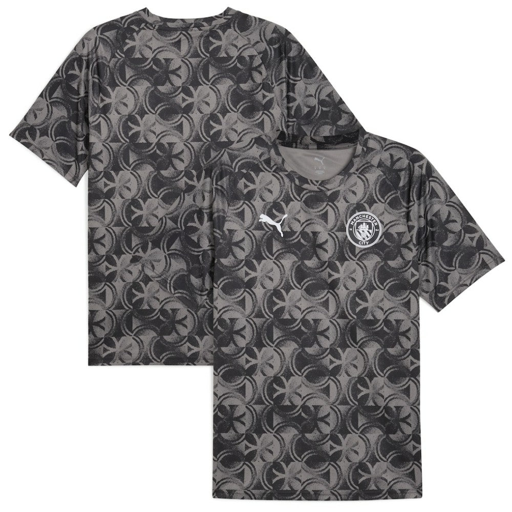 Manchester City 2025/26 Pre-Match Training Jersey - Black | Puma sale