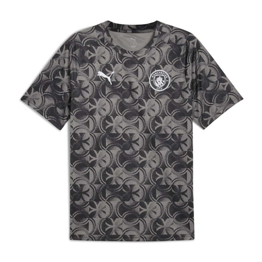 Manchester City 2025/26 Pre-Match Training Jersey - Black | Puma sale