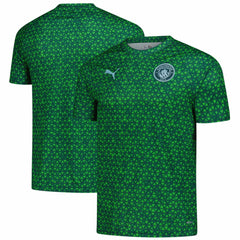 Manchester City 2025/26 Pre-Match Training Jersey - Green | Puma sale