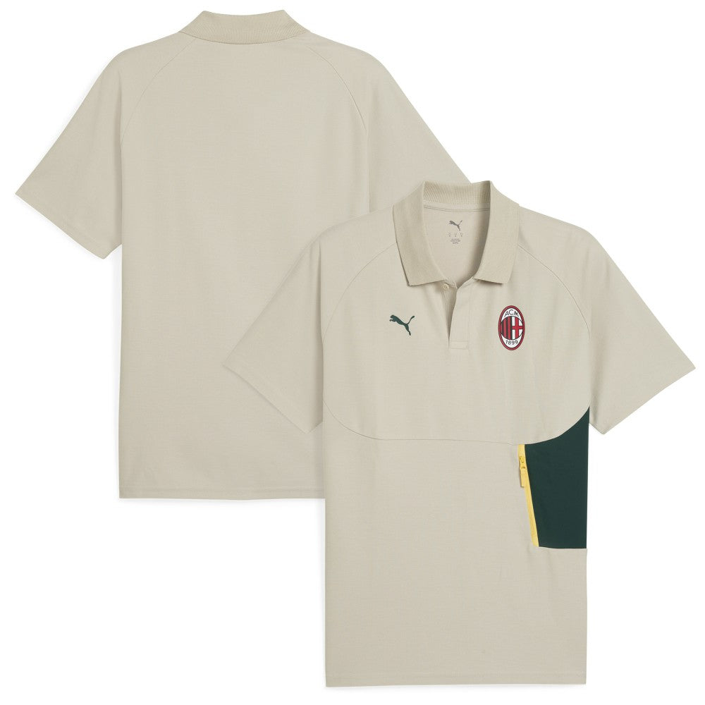 AC Milan Pumatech Polo - Beige | Puma online