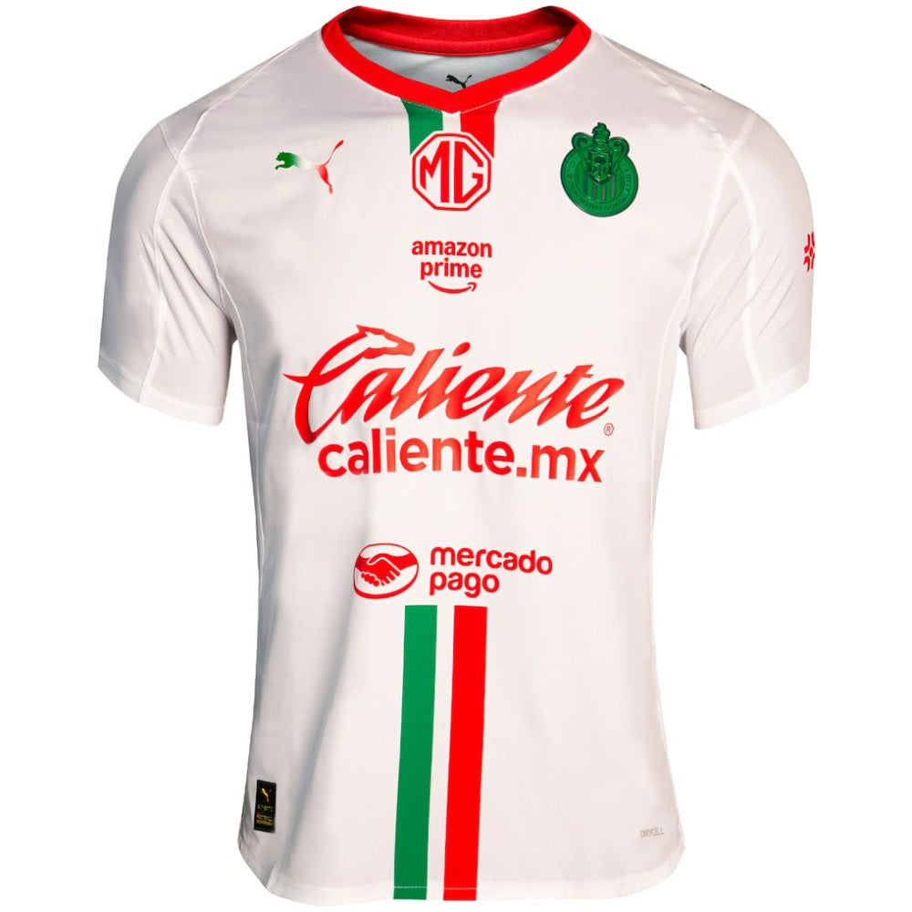 Chivas 2025/26 Away Jersey - White | Puma on sale