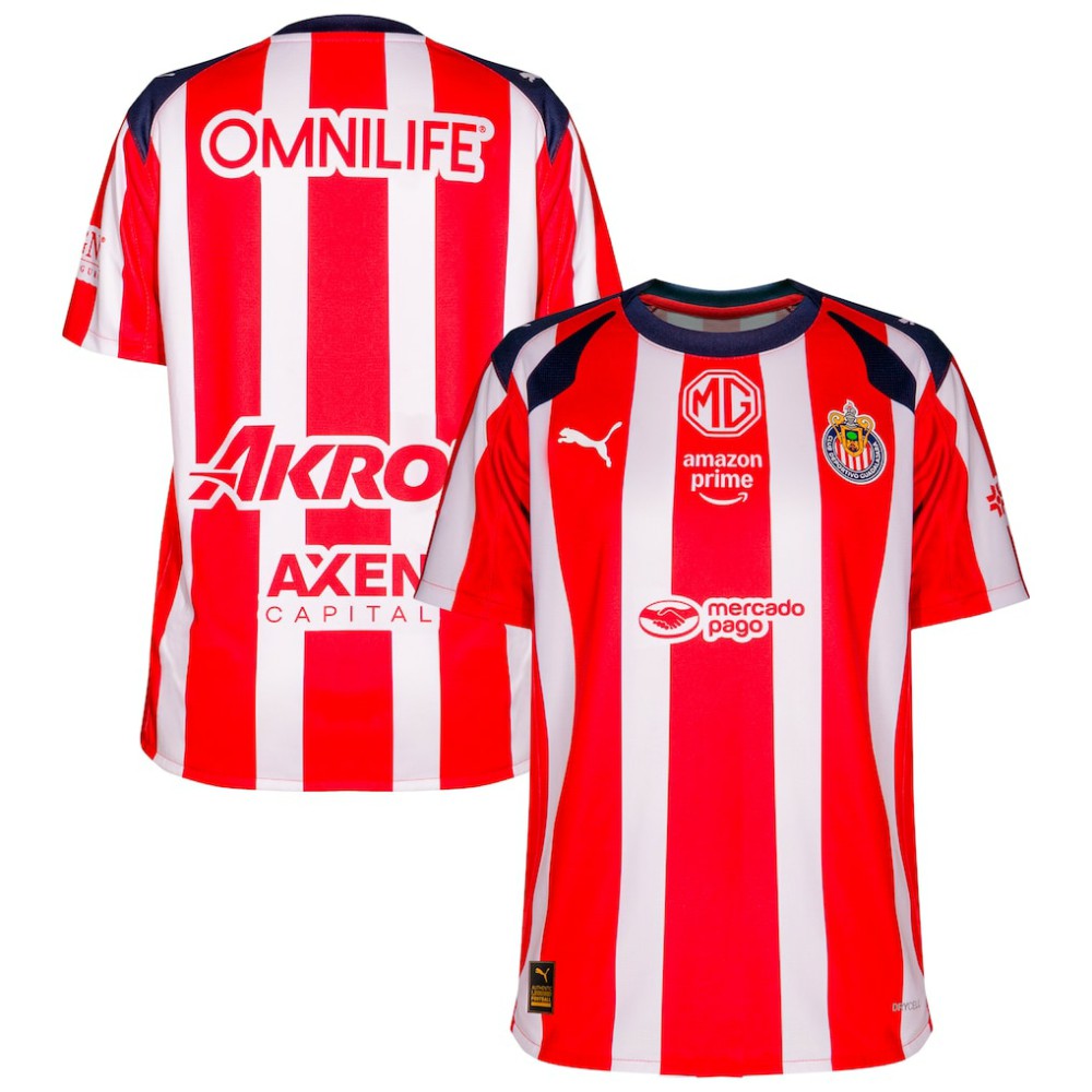 Chivas Youth 2025/26 Home Replica Jersey - Red | Puma cheap